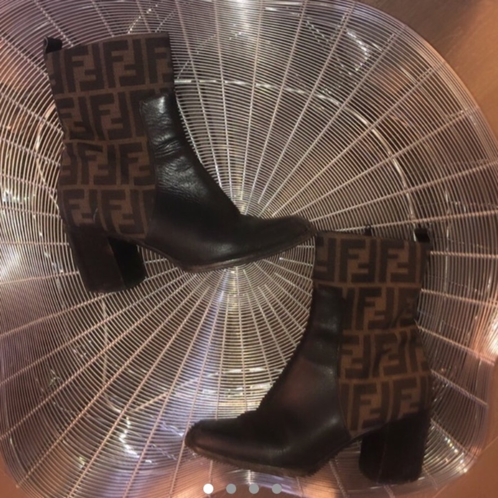 ISO Fendi Zucca Ankle Boots